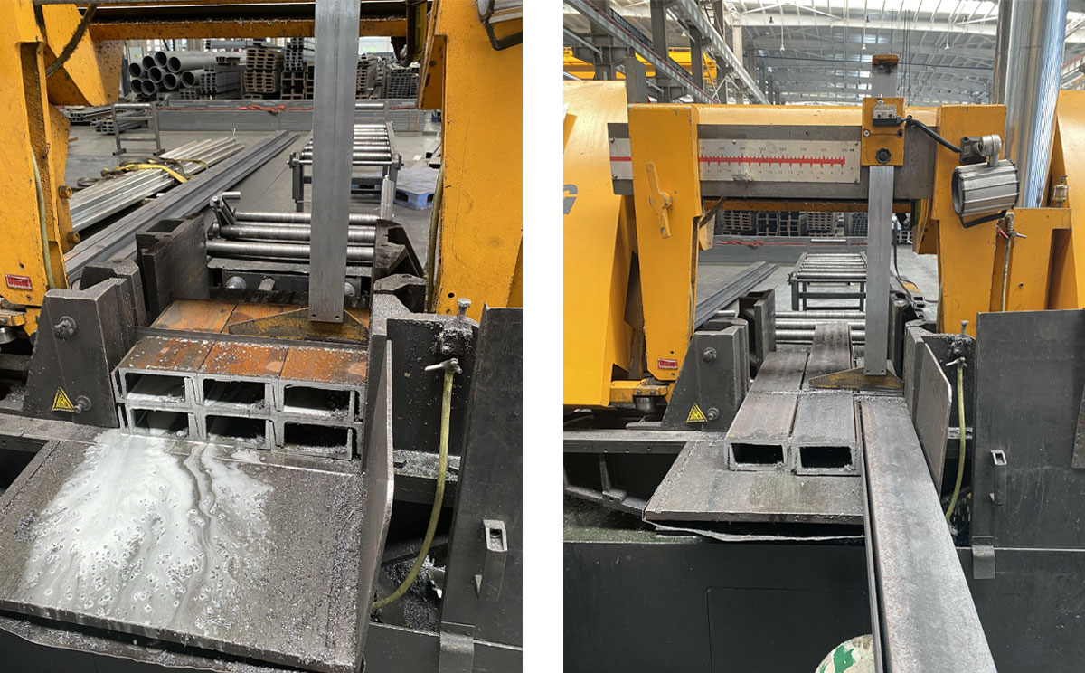 Special saw blades for profiled bars – sawing channel steels