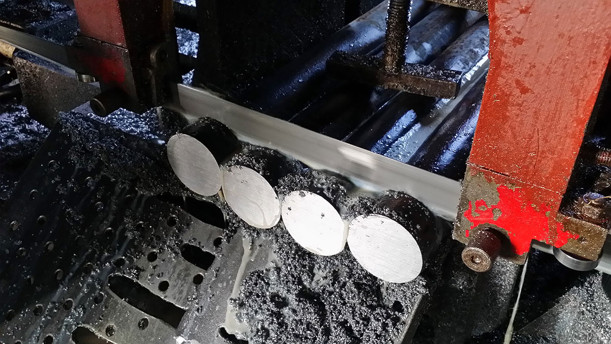 Common saw blades – sawing 16Mn small-diameter materials