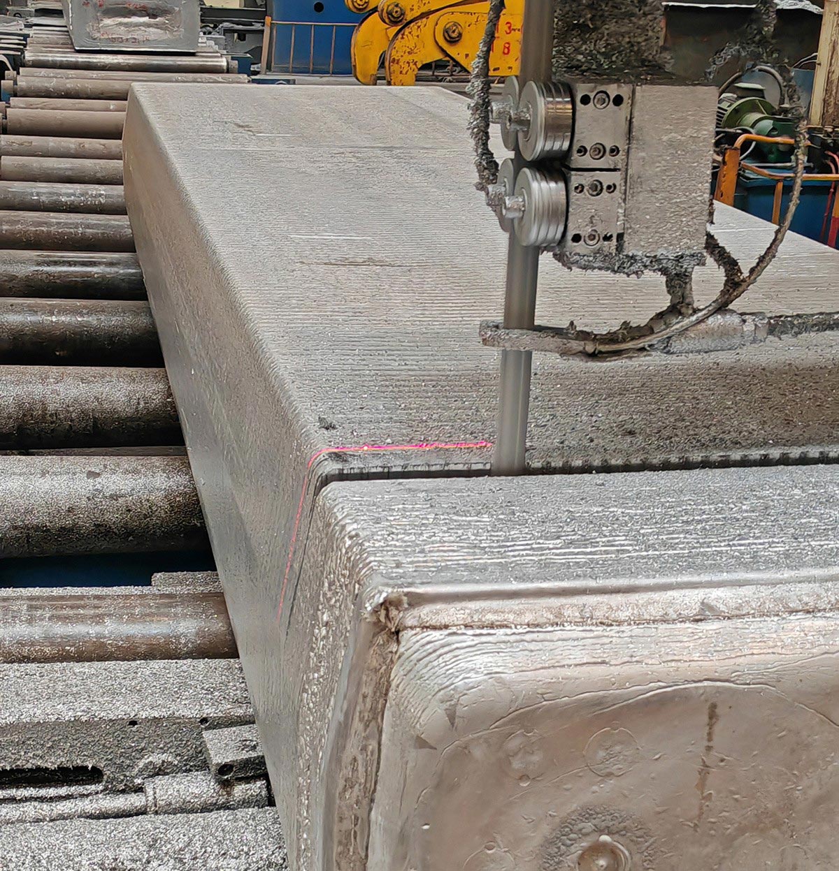 YOUJUKCOM-LD Alloy saw blade for sawing 7 series aluminum ingots at high speed