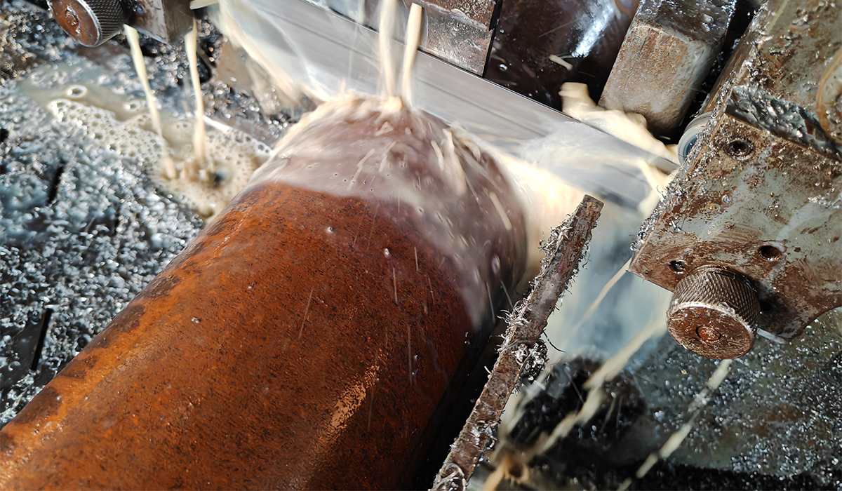 JIJU saw blades – sawing carton steel
