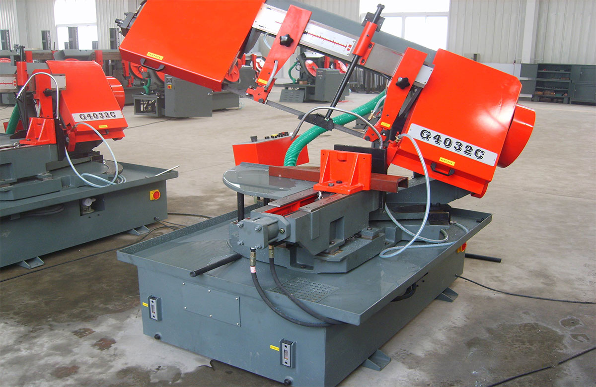 Horizontal Metal Angle (0-60°) Band Sawing Machine V6-G4032C