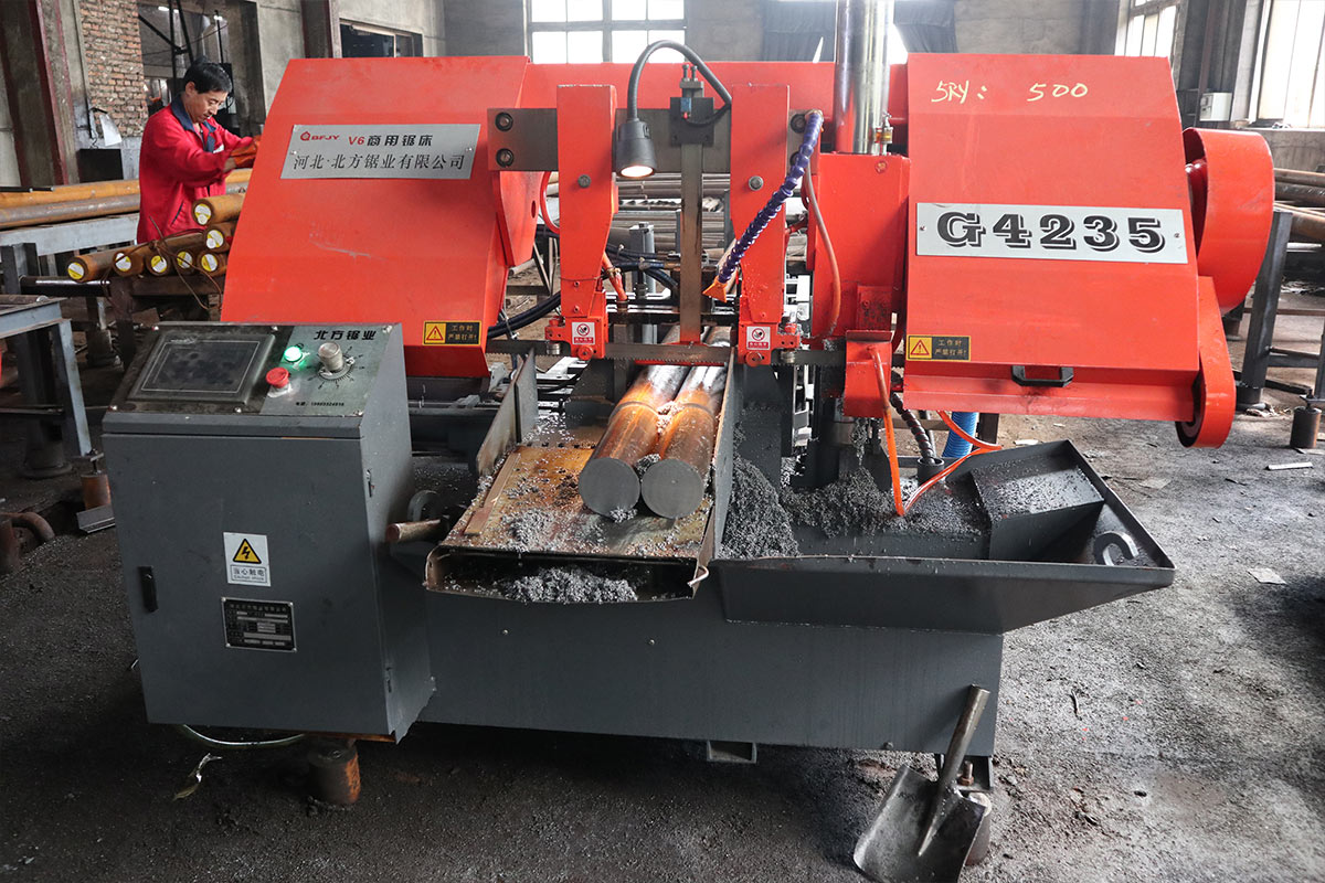 Automatic Horizonal Metal Band Sawing Machine V6-GZK4235