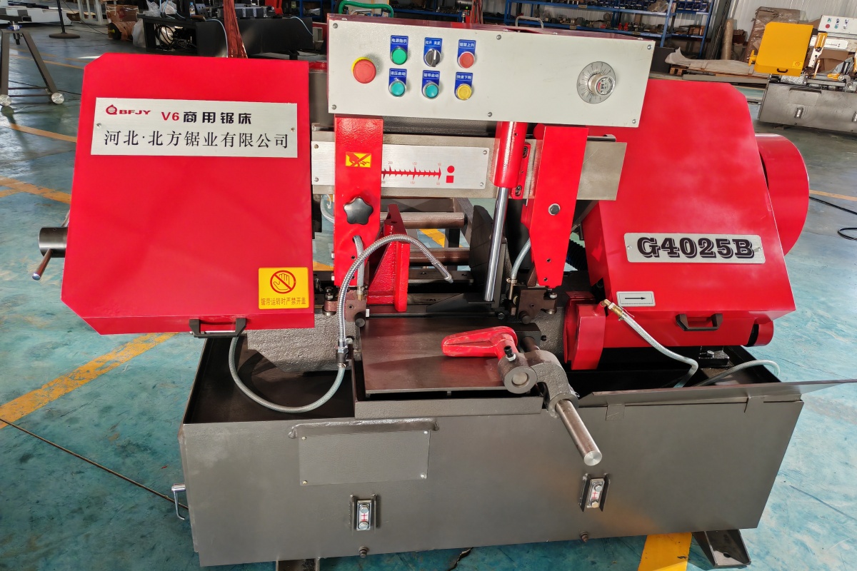 Semi-Auto Horizontal Metal Band Sawing Machine Tool V6-G4025B
