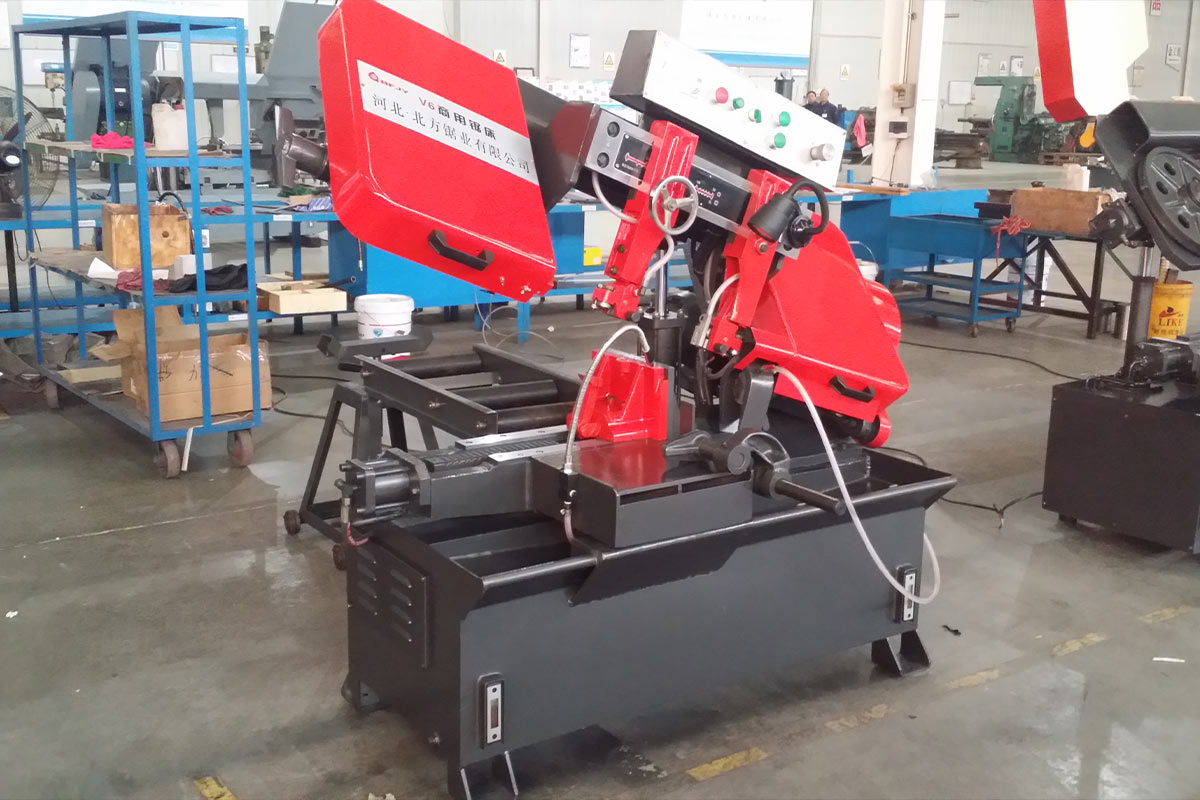 Semi-Auto Horizontal Metal Band Sawing Machine Tool V6-G4025B